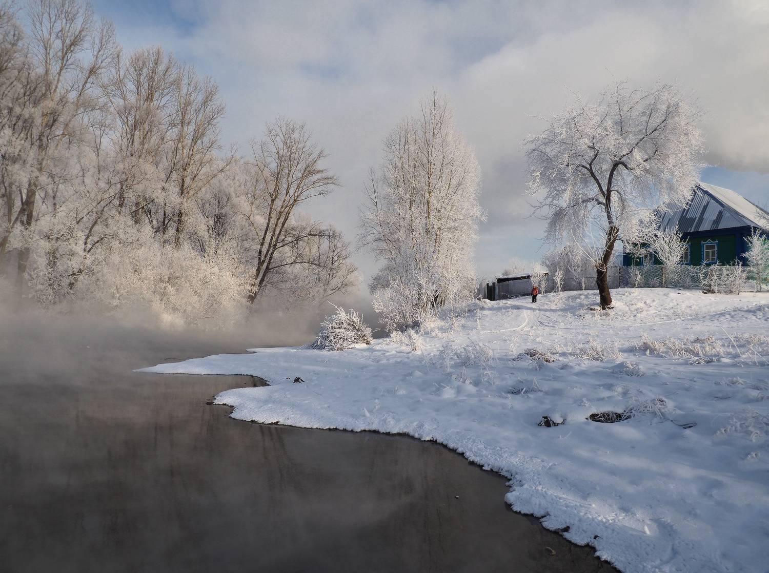 томь, кузбасс, сибирь, новокузнецк, иней, зима, мороз, Галина Хвостенко