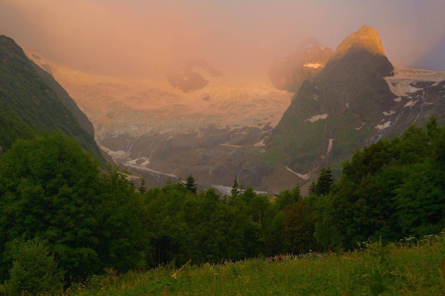 горы лето кавказ, Александр Жарников