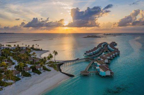 Sunrise in paradise