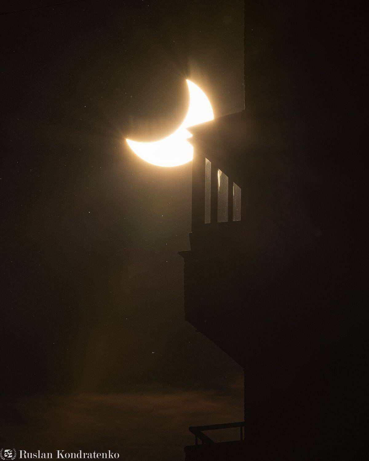 затмение, затмение солнца, прострел, санкт-петербург, Кондратенко Руслан