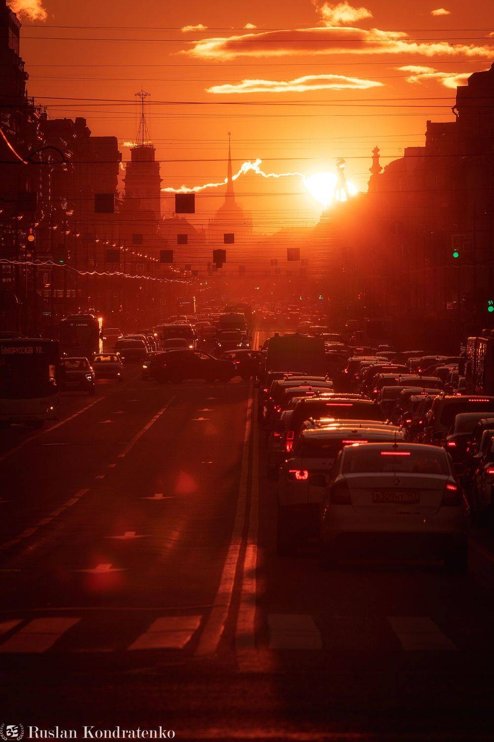 невский, проспект, на, закате, дня, Кондратенко Руслан
