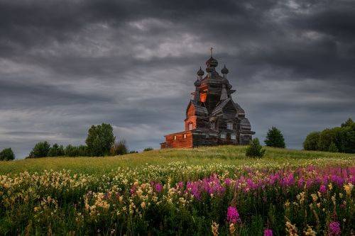 Вечерком в Подпорожье... 