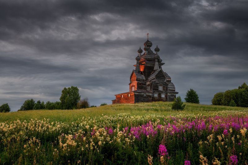 Вечерком в Подпорожье... 