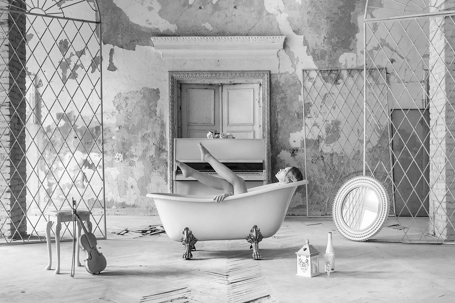 woman, portrait, conceptual, indoors, beauty, Руслан Болгов (Axe)