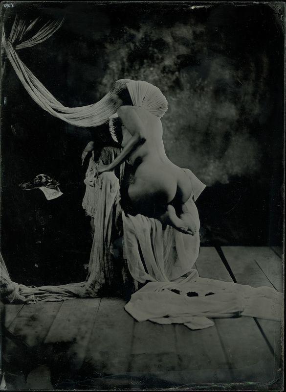 wetplate ambrotype амбротип ню  фото превью