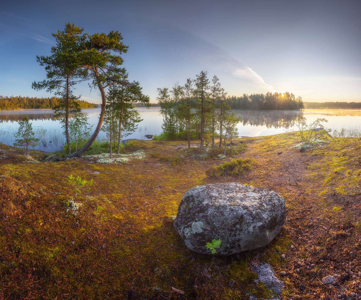 ленобласть, восход, озеро, Марголин Алексей