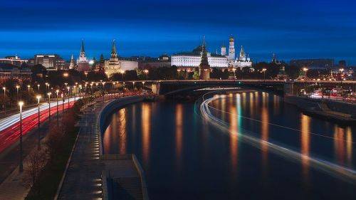 Ночная Москва