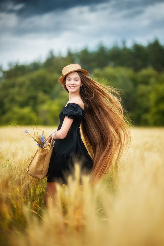 ветер в волосах Ветер в волосах фото превью