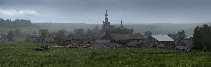 кимжа, архангельская область В Кимже дождь фото превью