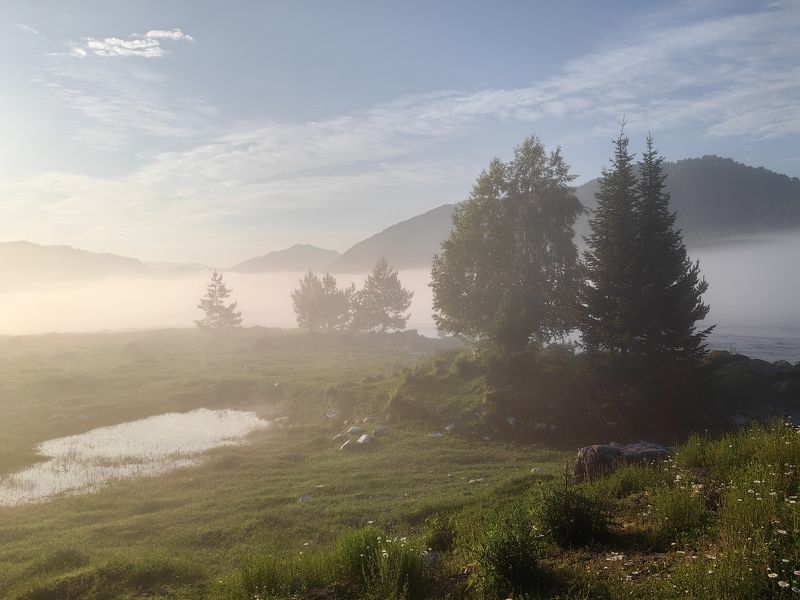 Утро в Артыбаше фото превью