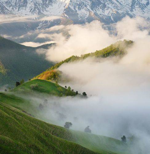 Над облаками...  Above the clouds...