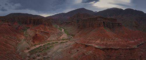 Каньон Конорчек с высоты птичьего полета