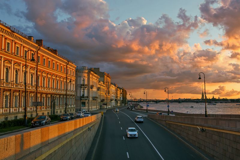 Закат фото превью