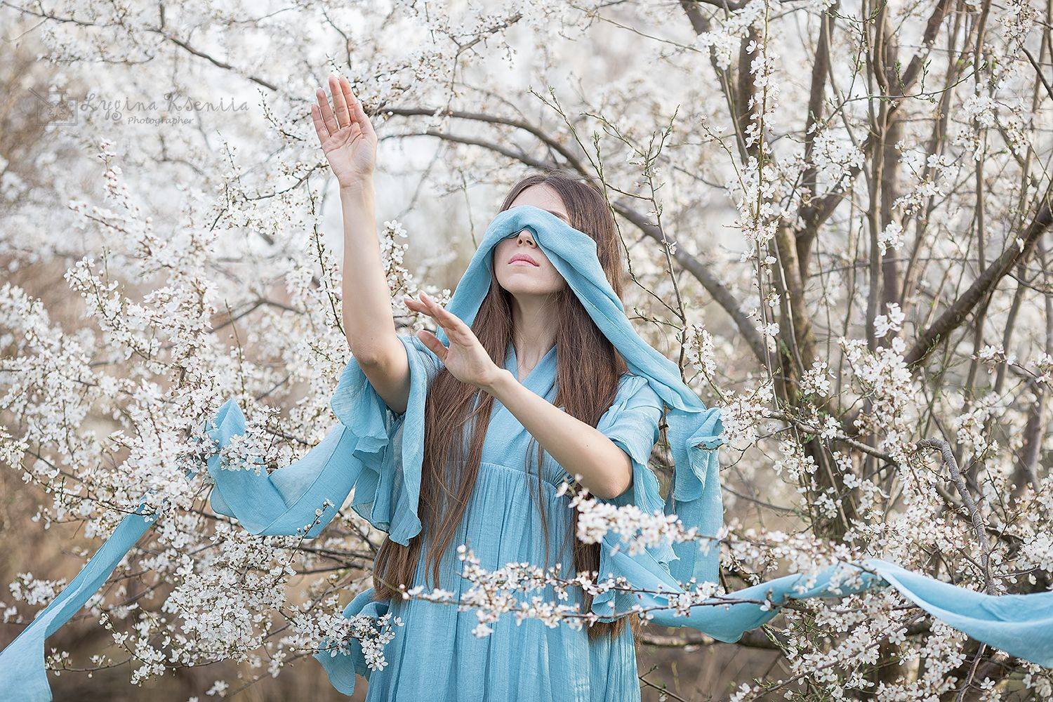 Слива, цветущие деревья, девушка, запах, весна, свежесть, тишина, ощущения, чувства, интуиция, Ксения Лыгина