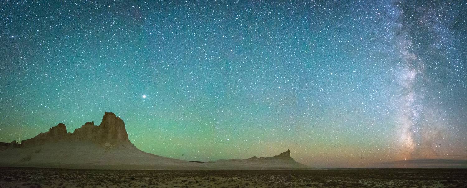 казахстан, мангистау, босжыра, млечный путь, Исаков Дмитрий