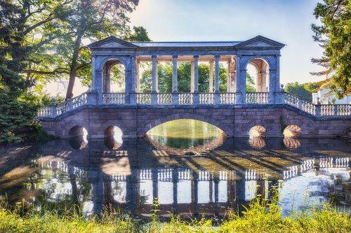 Утро в Екатерининском парке