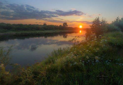 Закат на Унже