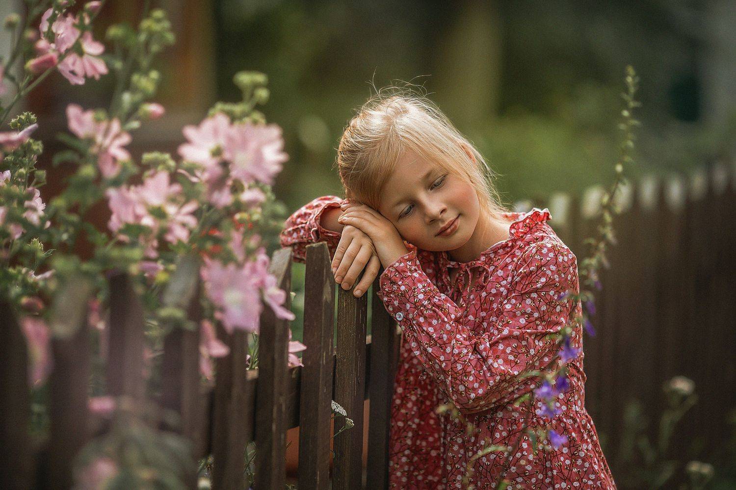 детская фотосессия, девочка и лето, летняя фотосессия, Ирина Ларина