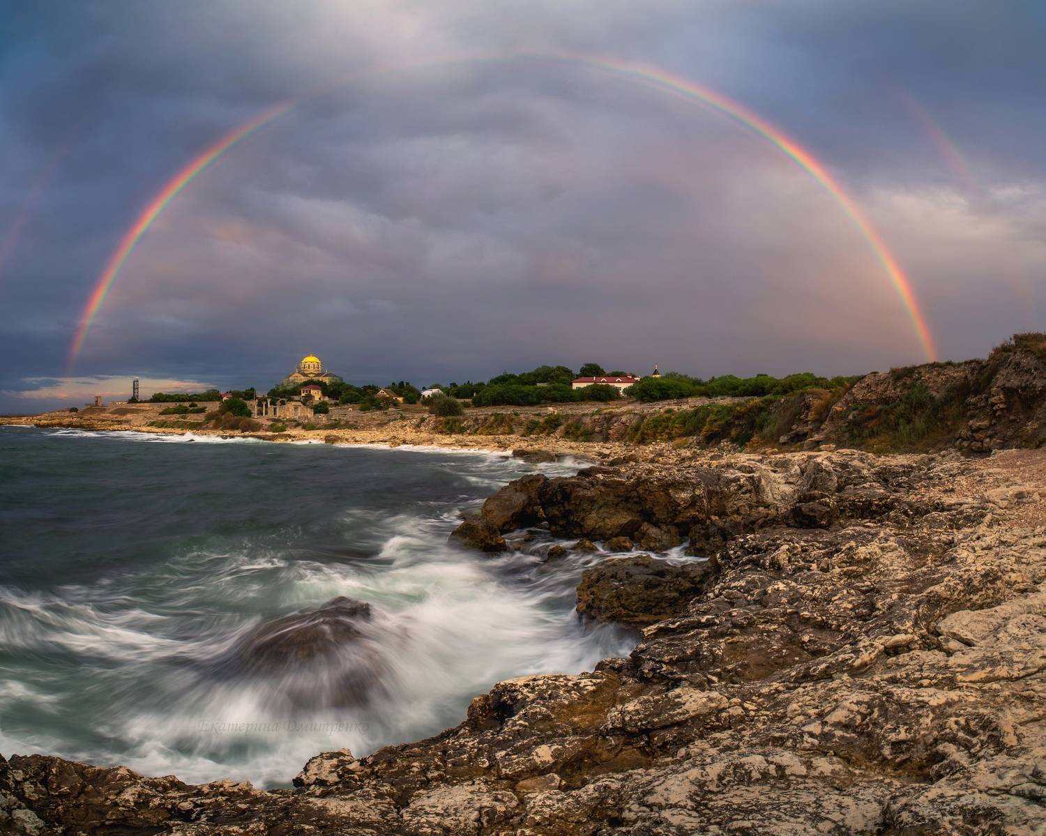 радуга, море, севастополь, крым, море, лето. пейзаж, Дмитренко Екатерина