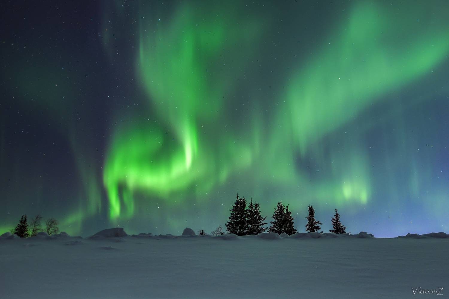 северное сияние, полярное сияние, заполярье, aurora borealis, polar lights, Куликов Виктор