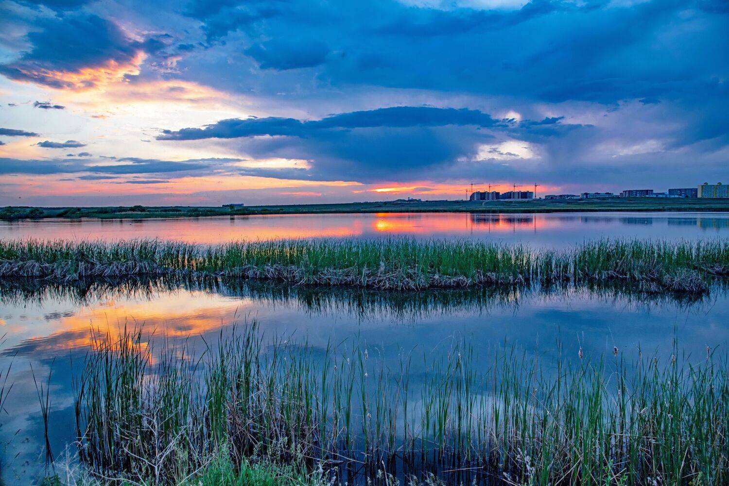 озеро закат, Евгений Дроботенко
