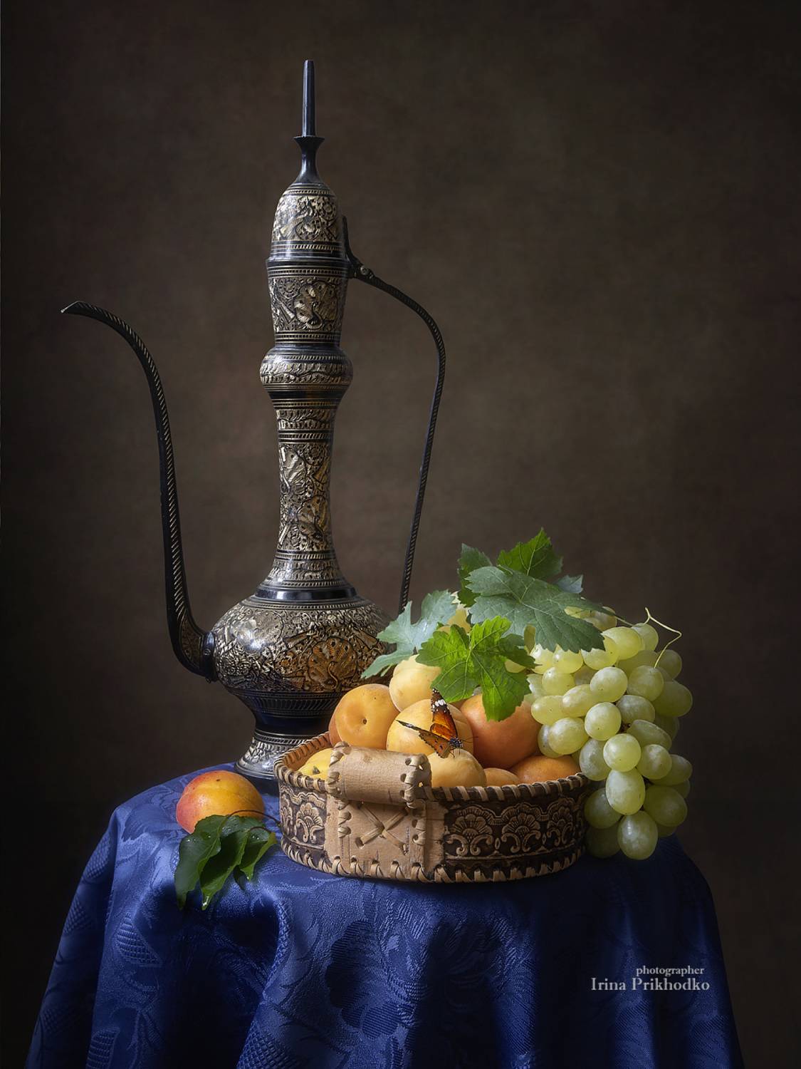 натюрморт, фрукты, кувшин, Приходько Ирина