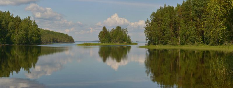 онежское озеро, суйсари, штиль Спокойствие Онего фото превью