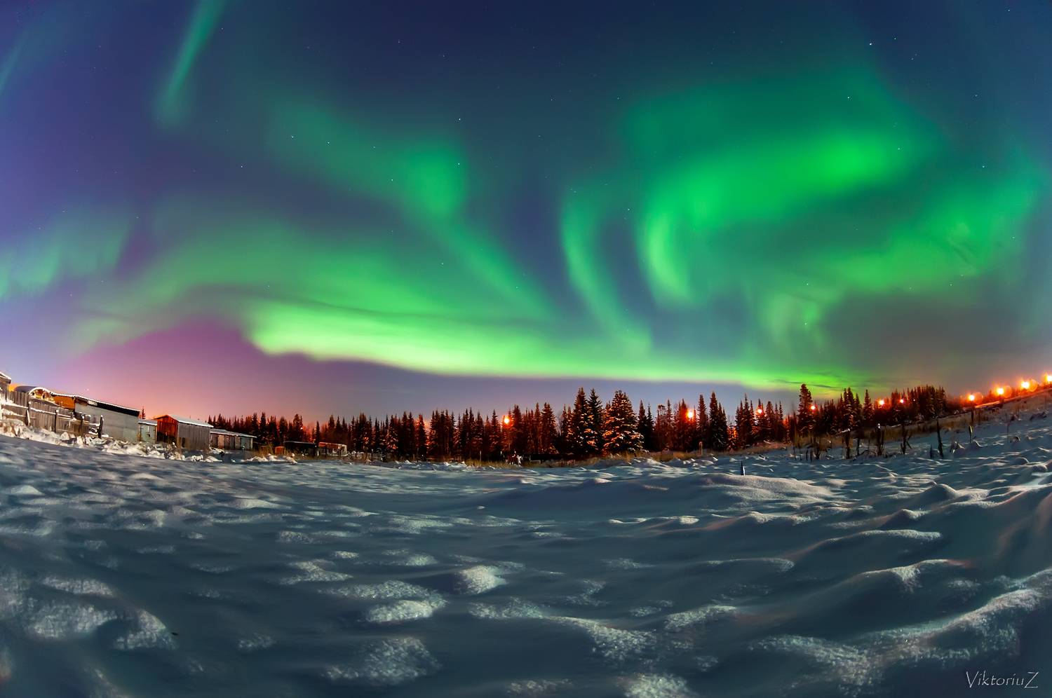 северное сияние, полярное сияние, заполярье, aurora borealis, polar lights, Куликов Виктор