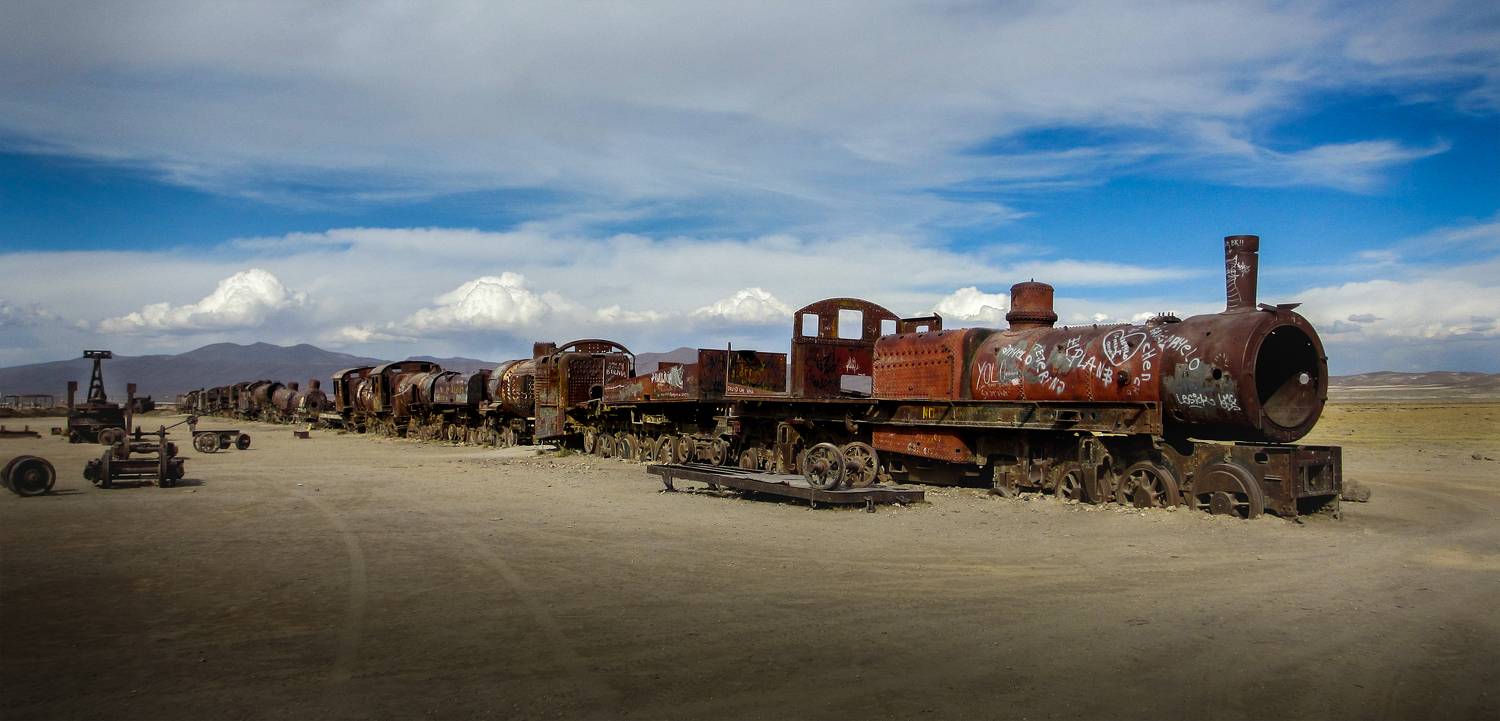 боливия, паровоз, пустыня, уюни, кладбище, Sergei Potapov
