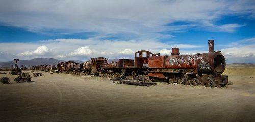 Кладбище паровозов