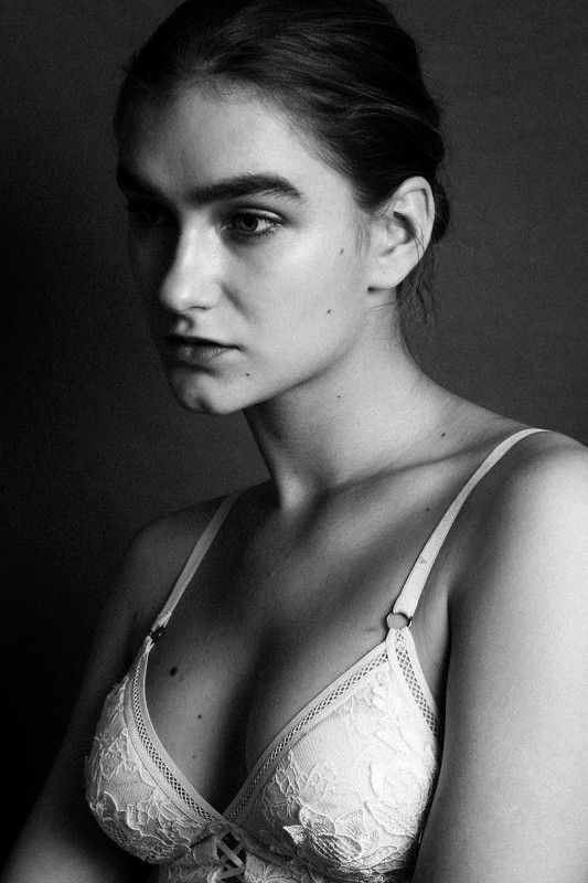 girl, portrait, black and white, london * фото превью