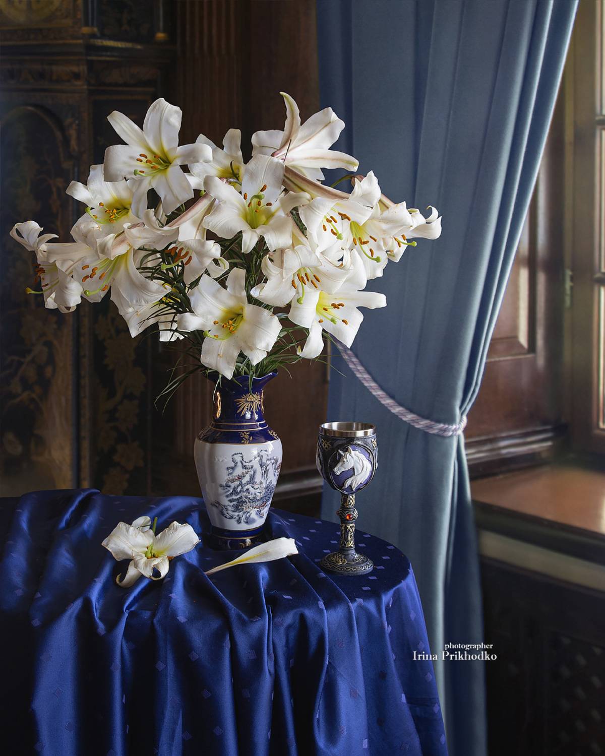 натюрморт, цветы, интерьер, букеты, лилии, Приходько Ирина