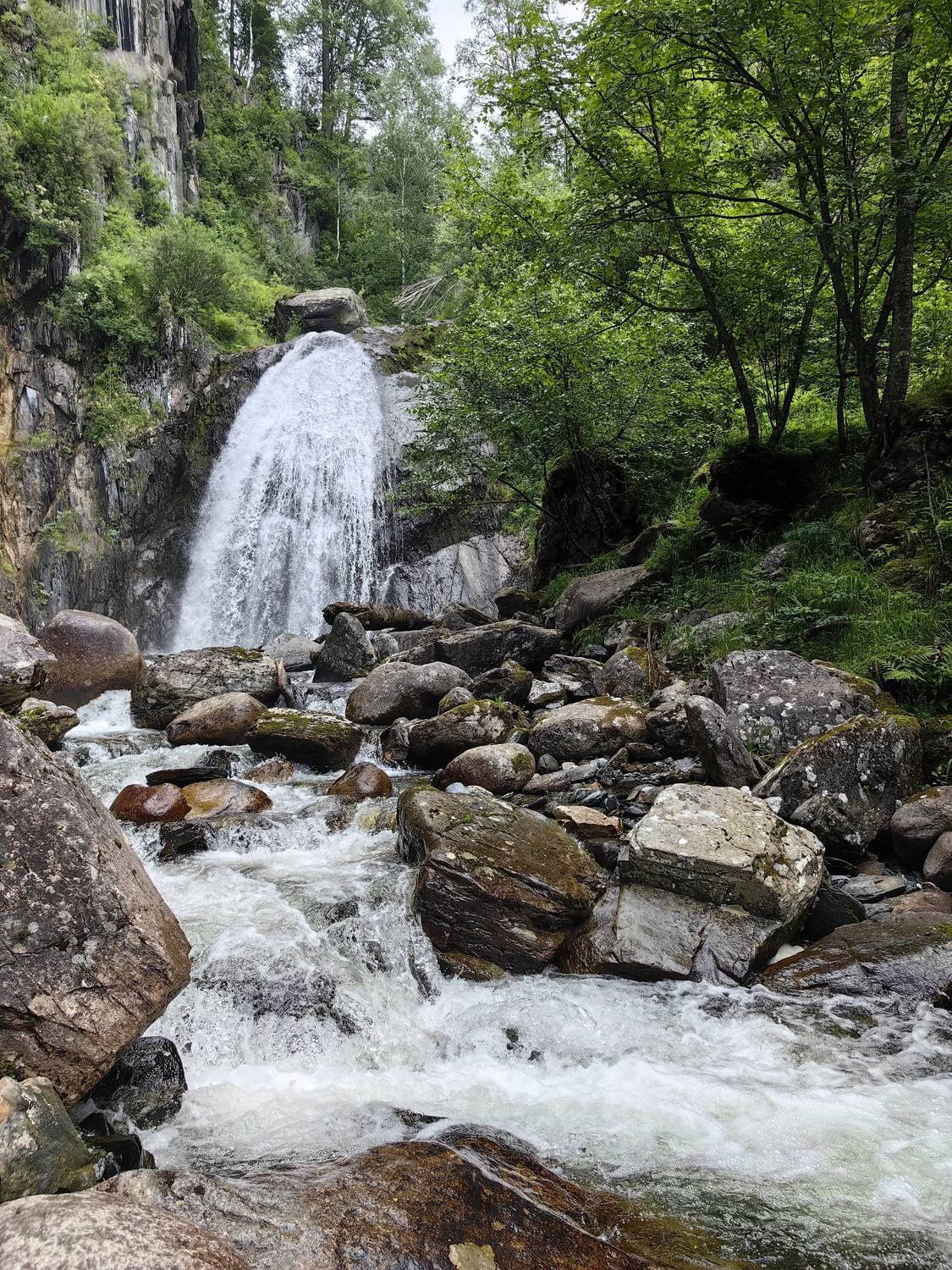 природа,алтай,водопад,корбу, Козлова Галина
