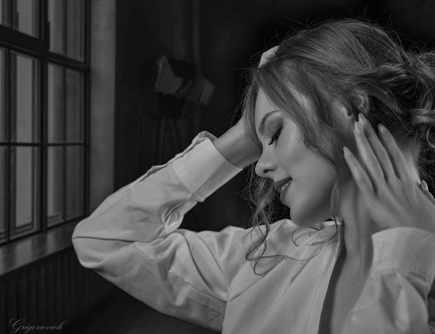 девушка. портрет. красота. глаза. улыбка, Урасов Олег