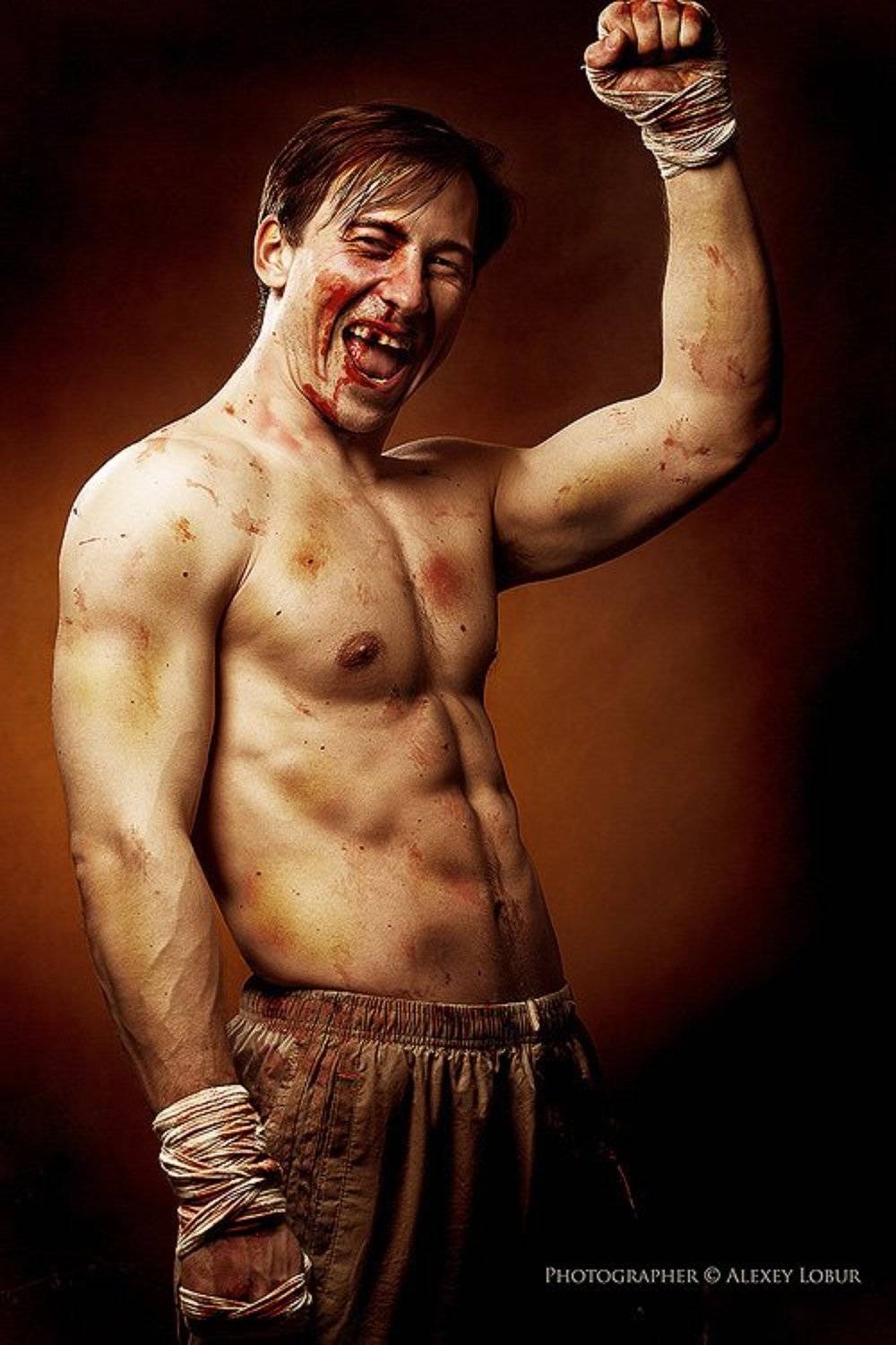 мужик, мужчина, боец, боксер, ретушь, лобур, Алексей Лобур