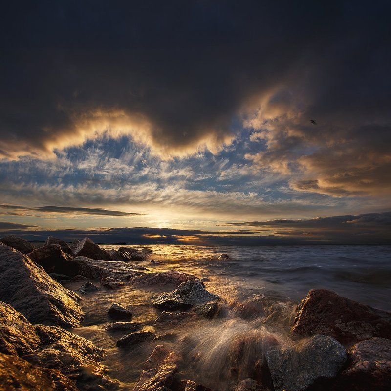 Непогодная закатная.. фото превью