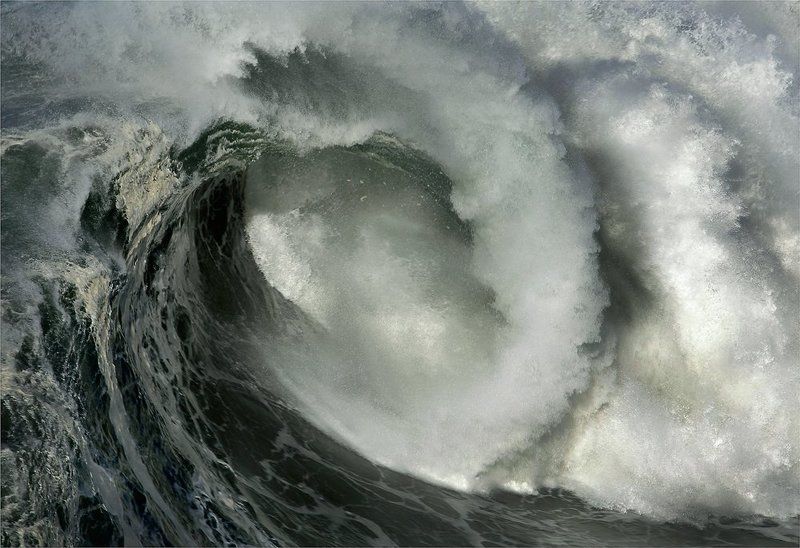 Nazare, Portugal, Назаре, Океан, Португалия История одного фрагмента фото превью