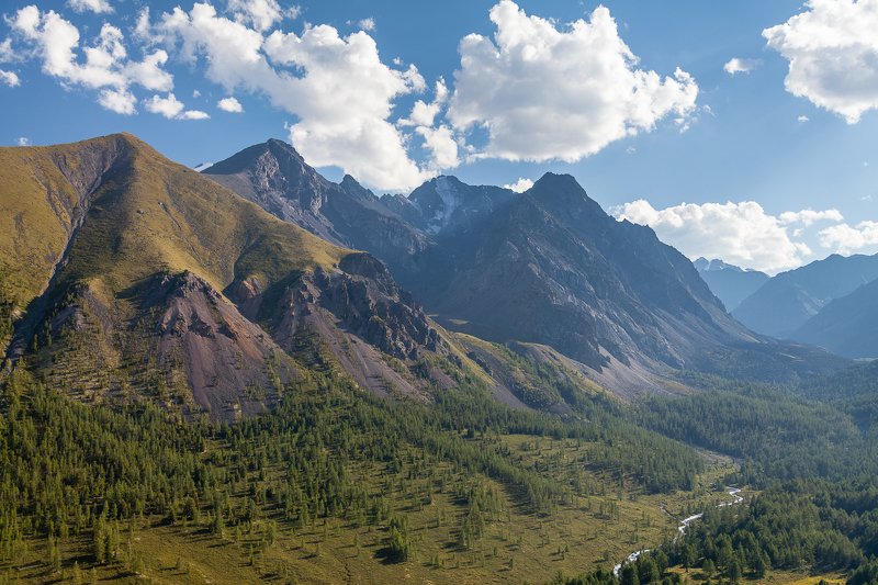 Алтай, Северо-Чуйский, Каракабак Долина Каракабак фото превью