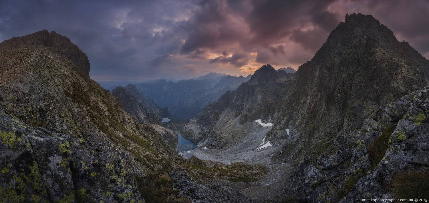 lightroom, naumenkophotographer, photoshop, pleso, ptgui, sony 28 mm 2.0, sony a7r, zmrzle, вага, высокие татры, польша, рыси, словакия, горы, закат, камни, панорама, пейзаж, путешествие, седло, фотография, фотопоход, хата, Александр Науменко