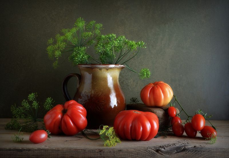 сергей алексеев, натюрморт Помидоры- томаты.. фото превью