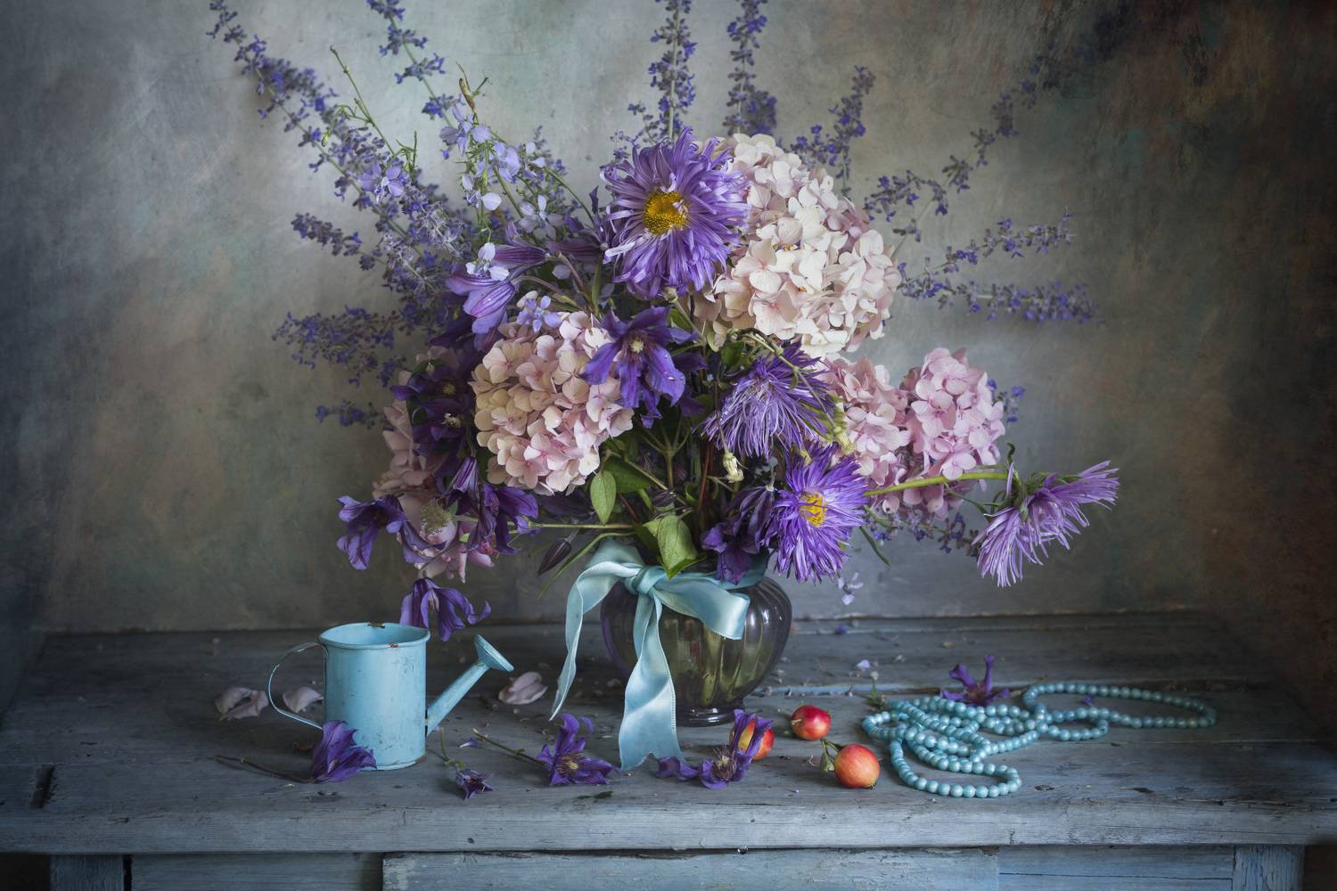 цветы, букет, натюрморт, лето, очарование, Зимина Лионелла