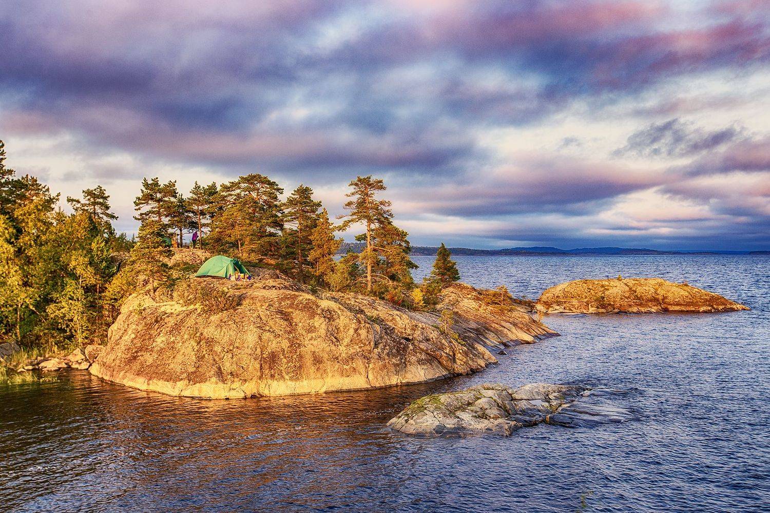 ладога, шхеры, остров, Липецких Владимир