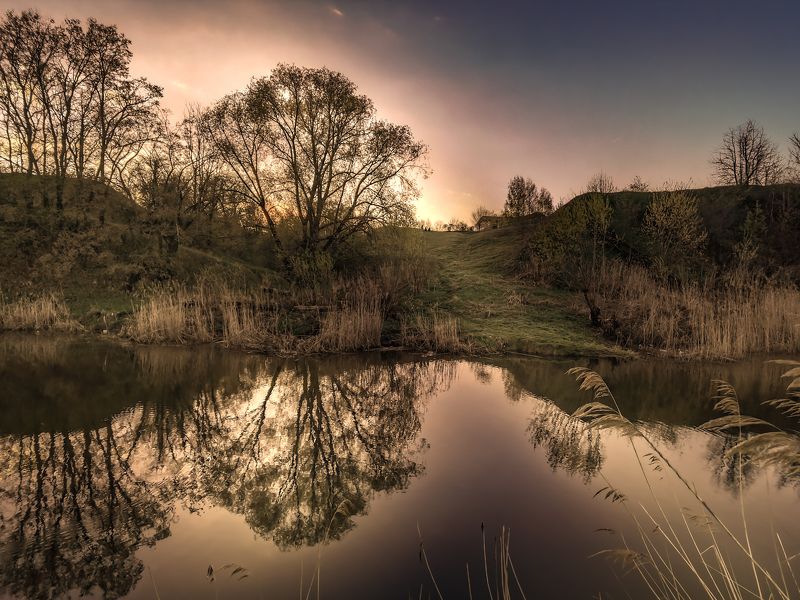 Утро на реке Каменка фото превью
