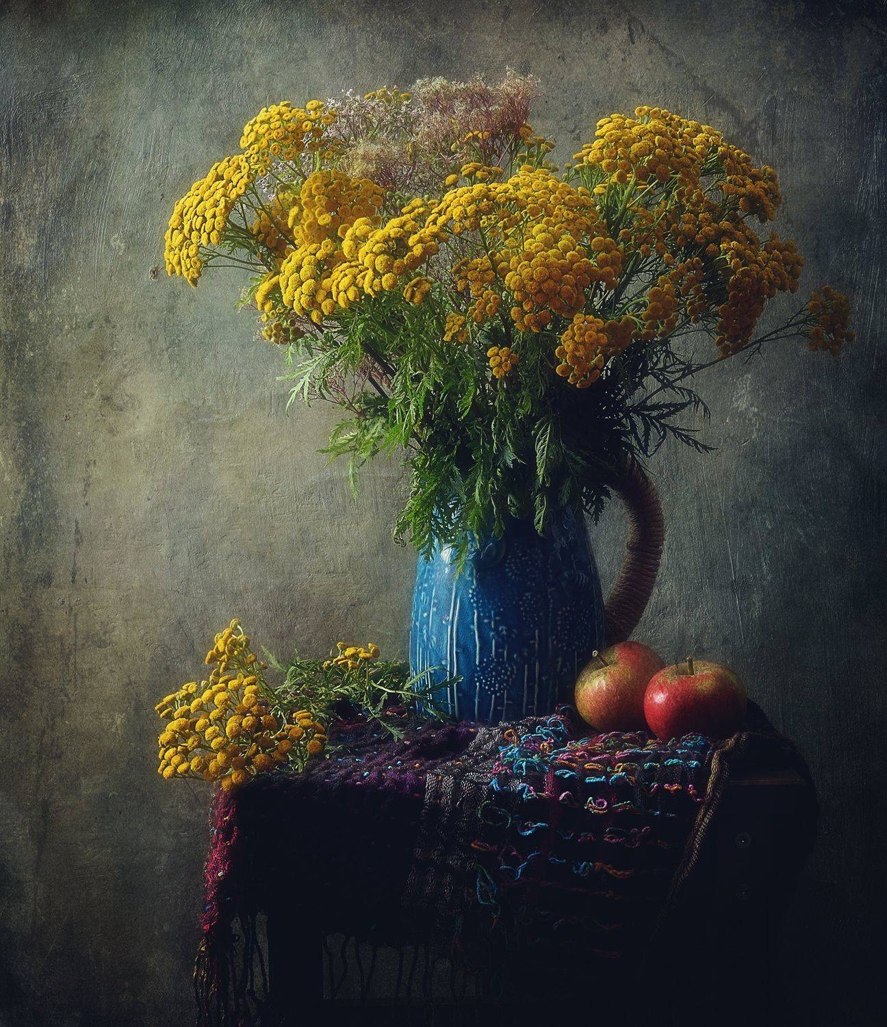 натюрморт,пижма,букет,цветы,лето, Наталия К