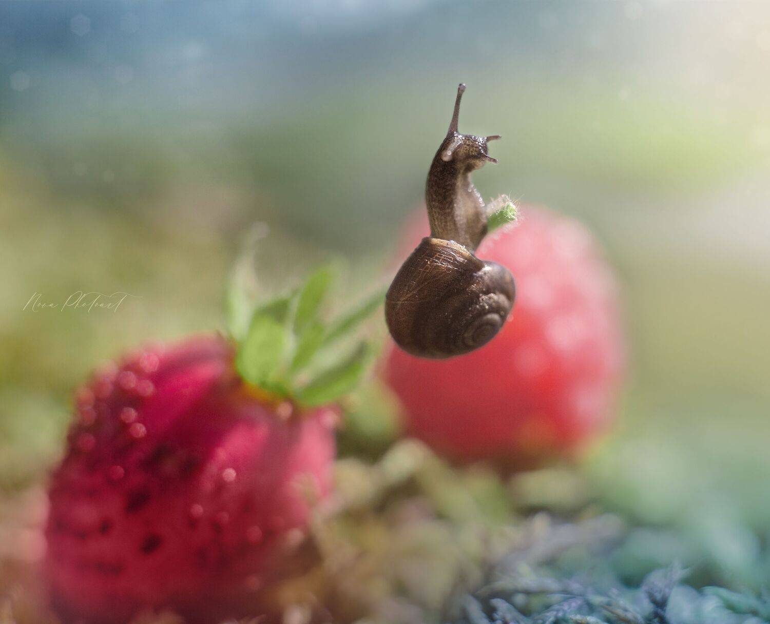 макро, макрофото, макросъёмка, макрофотография, божьякоровка, малина, Svetlana Smirnova