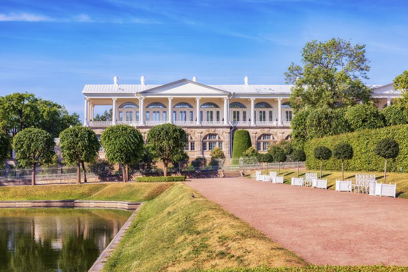 Екатерининский парк, утро фото превью