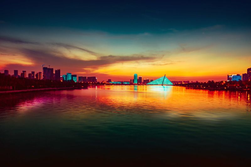 浐灞落日 浐灞落日 фото превью