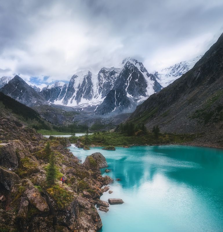 алтай, шавлинское озеро Верхнее Шавлинское, Алтай фото превью