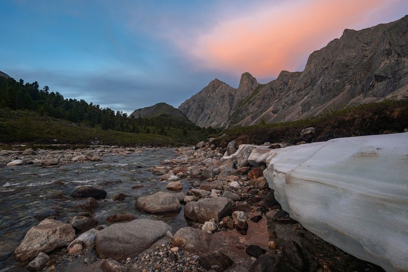 Огненный закат на Ара-Ошее фото превью