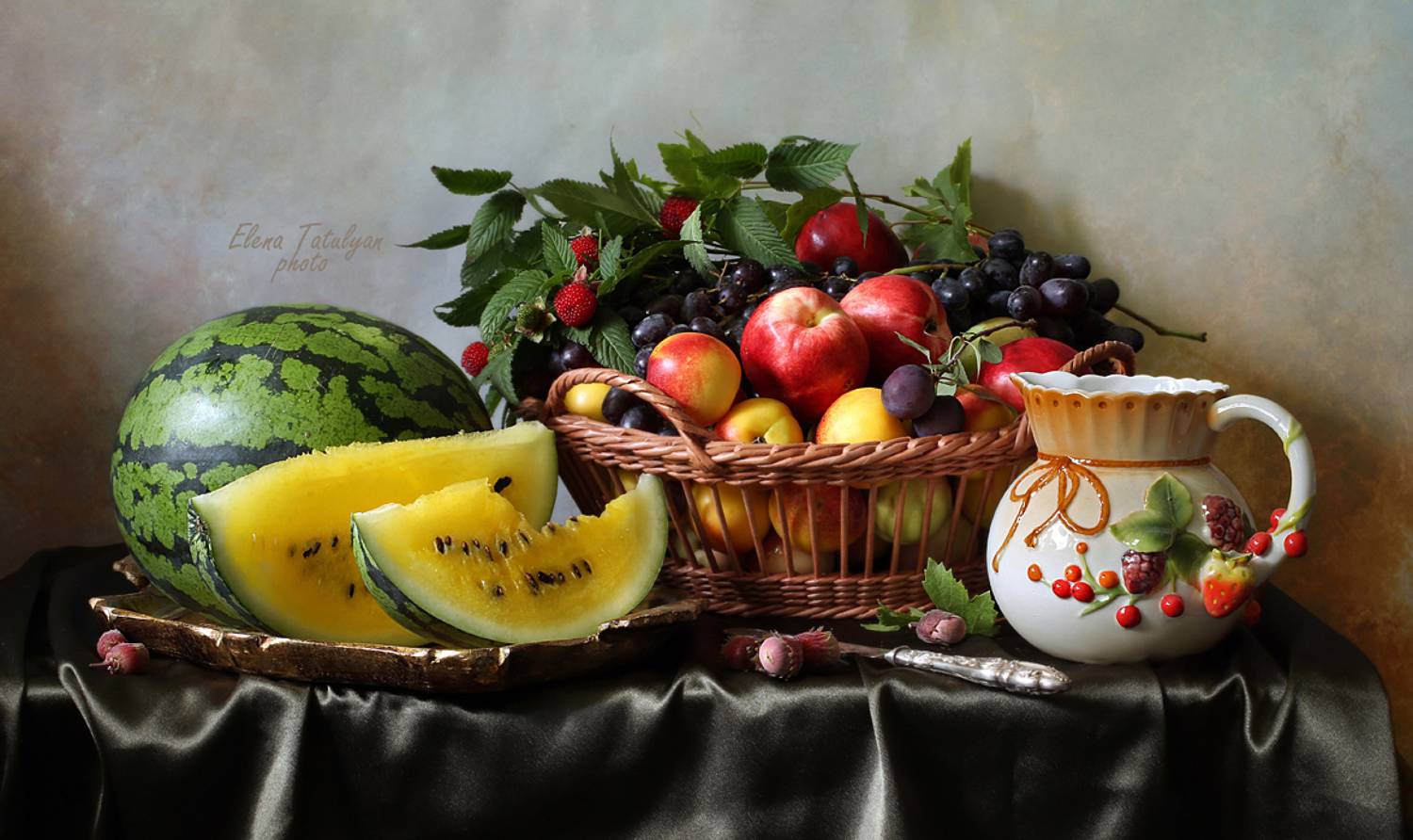 арбуз, фрукты, Елена Татульян
